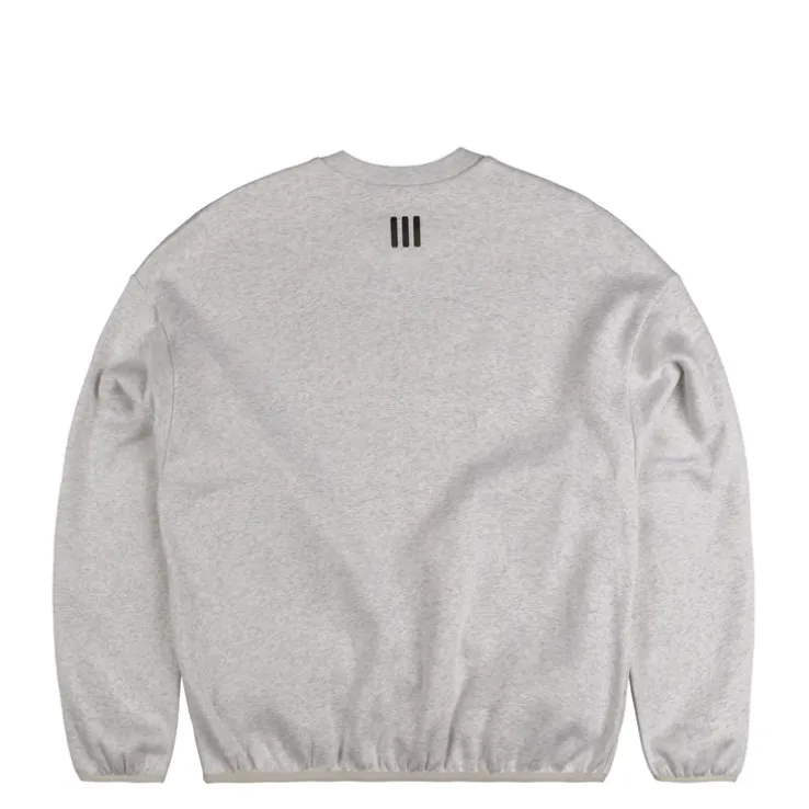 Adidas x Fear Of God Athletics Heather Fleece Crewneck