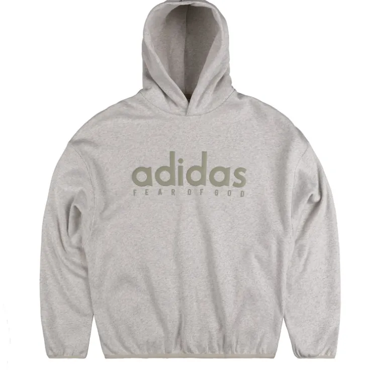 Adidas x Fear Of God Athletics Heather Fleece Hoodie