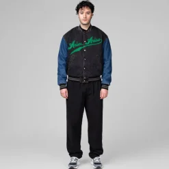 Aries Varsity Denim Jacket