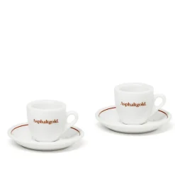 Asphaltgold Espresso Set