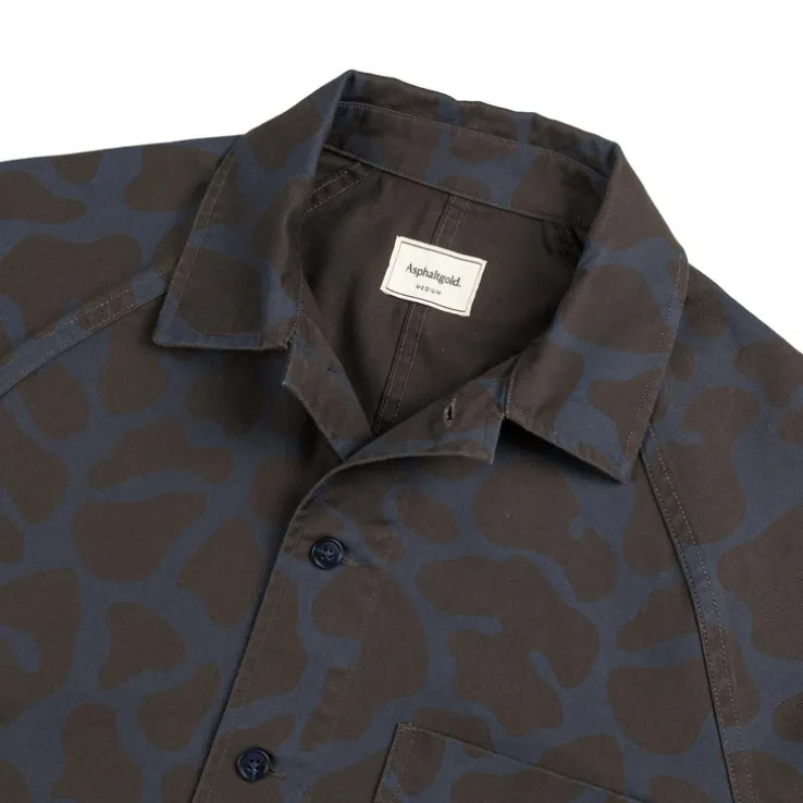Asphaltgold Overshirt Animal Print