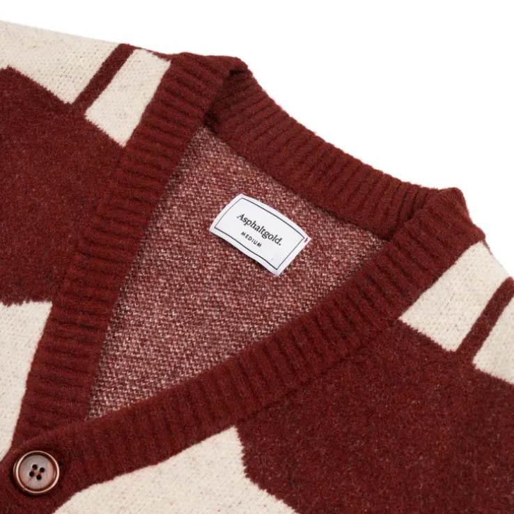 Asphaltgold Third Place Wool Cardigan