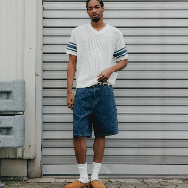 Asphaltgold Together Forever - Denim Shorts