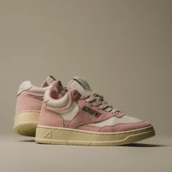 Autry Open Mid W *Suede / Leather*