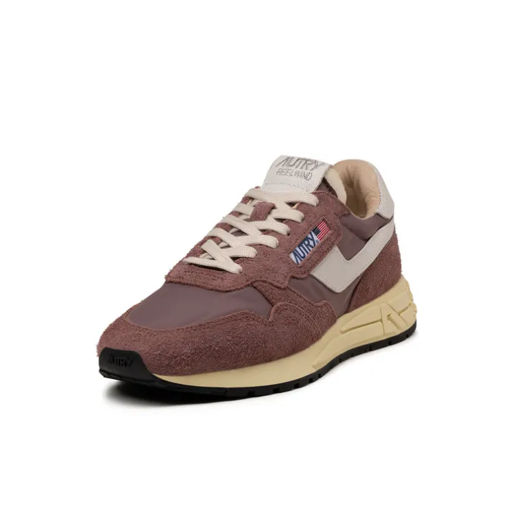 Autry Reelwind Low *Nylon / Cracked Leather*