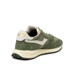 Autry Reelwind Low *Nylon / Hairy Suede / Cracked Leather*