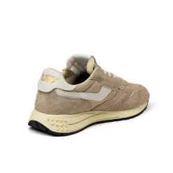 Autry Reelwind Low *Nylon / Hairy Suede / Cracked Leather*