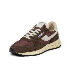 Autry Reelwind Low *Nylon / Hairy Suede / Cracked Leather*