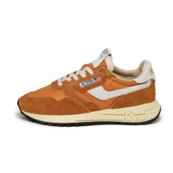 Autry Reelwind Low W *Nylon / Hairy Suede / Cracked Leather*