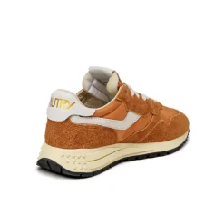 Autry Reelwind Low W *Nylon / Hairy Suede / Cracked Leather*