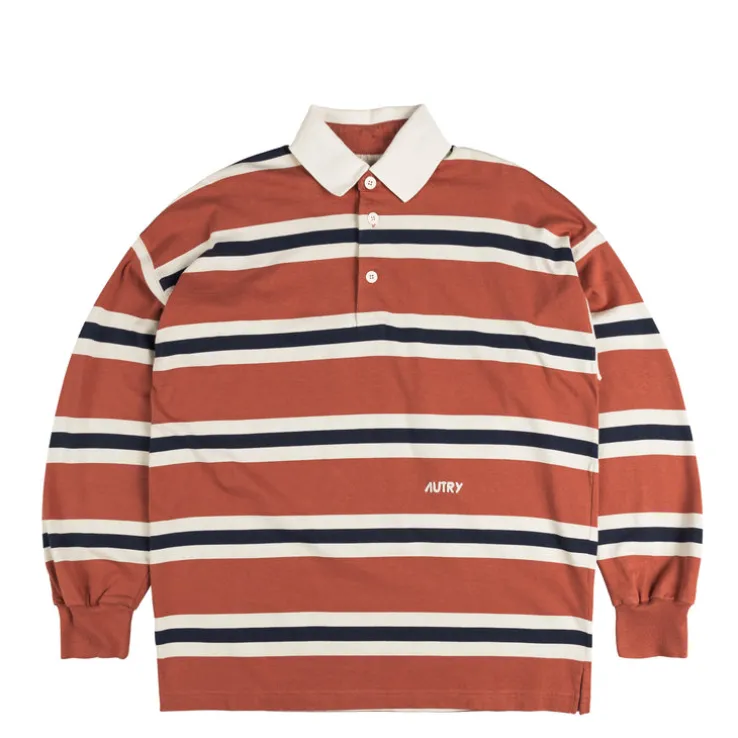 Autry Striped Polo Jersey