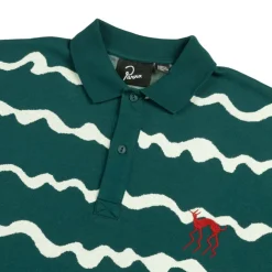 By Parra Broken Waves Polo Shirt