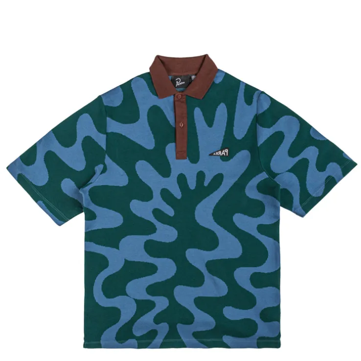 By Parra Broken Waves Polo Shirt
