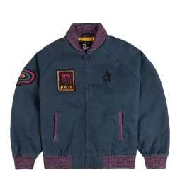 By Parra Skull Stalker Varsity Jacket