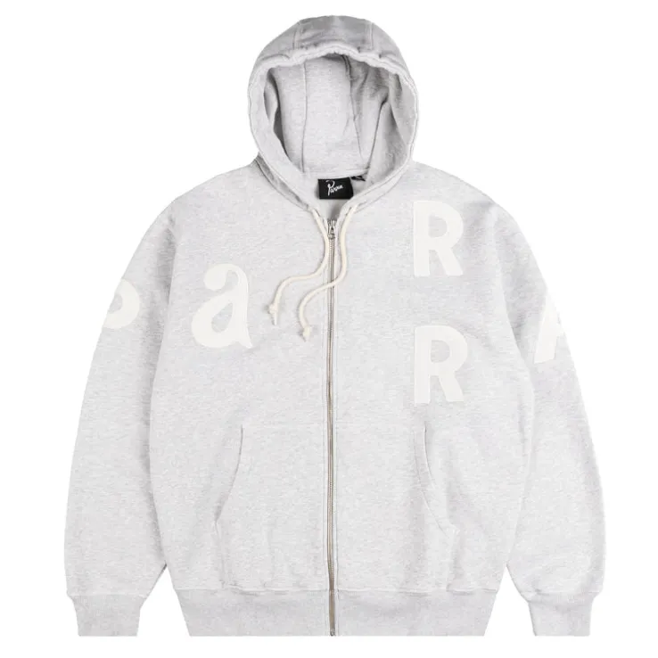 By Parra Word Salad Zip Hooded Sweatshirt