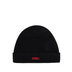 032c Logo Cashmere Blend Beanie