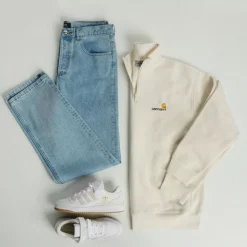 Carhartt WIP American Script Half Zip