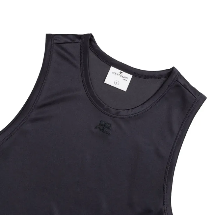 Courreges Football Jersey Tank Top