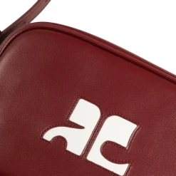 Courreges Reedition Leather Camera Bag
