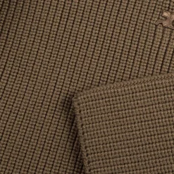 Courreges Ribbed Wool Trucker Sweater