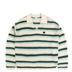 Daily Paper Crochet V-Neck Sweater