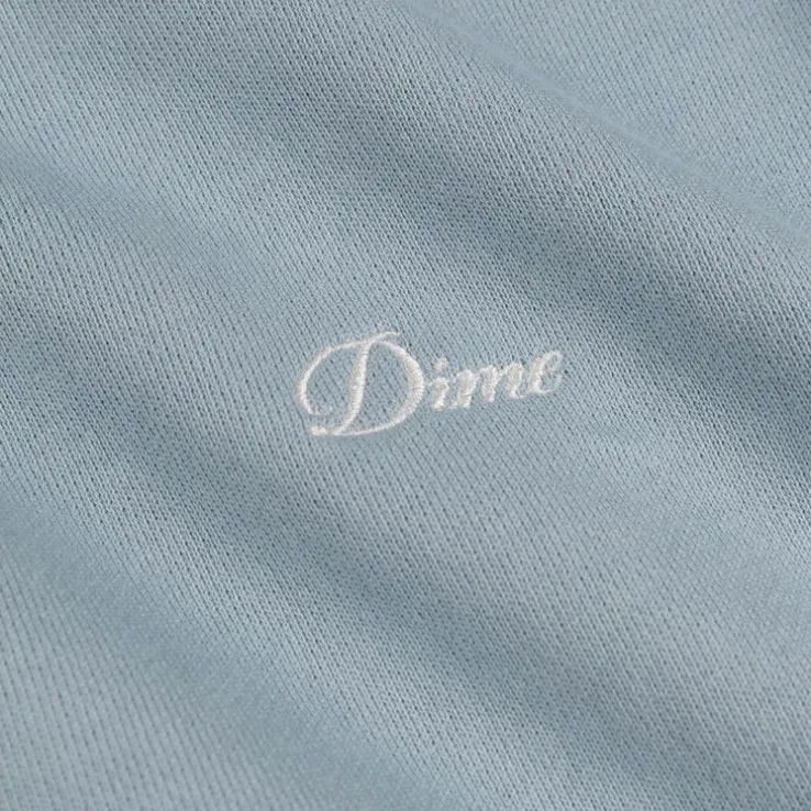Dime Cursive Small Logo Crewneck