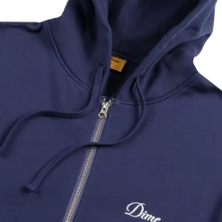 Dime Cursive Zip Hoodie