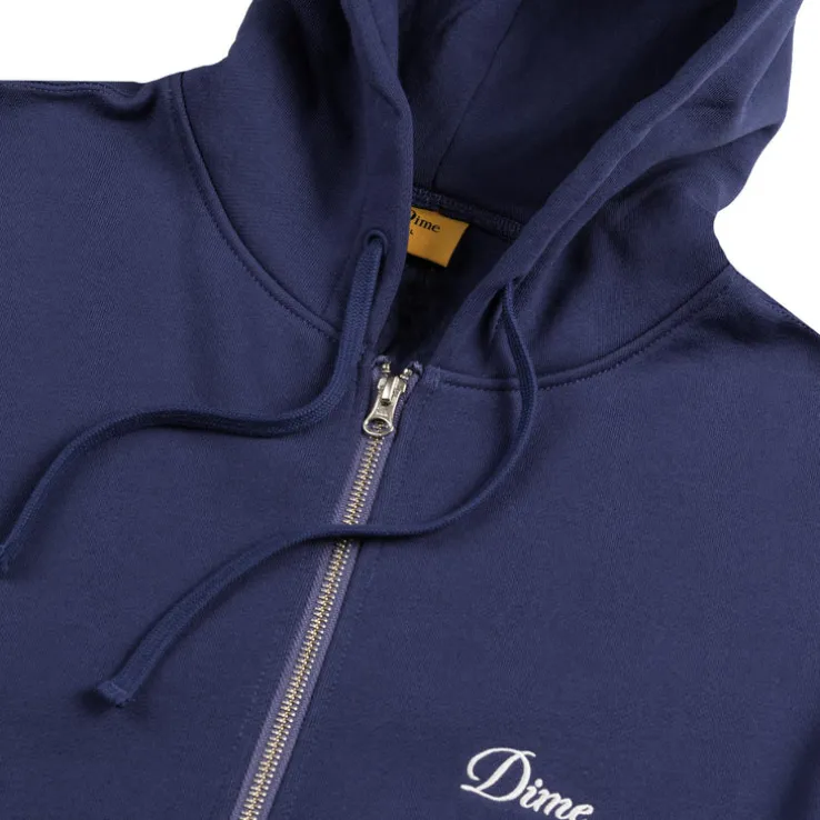 Dime Cursive Zip Hoodie