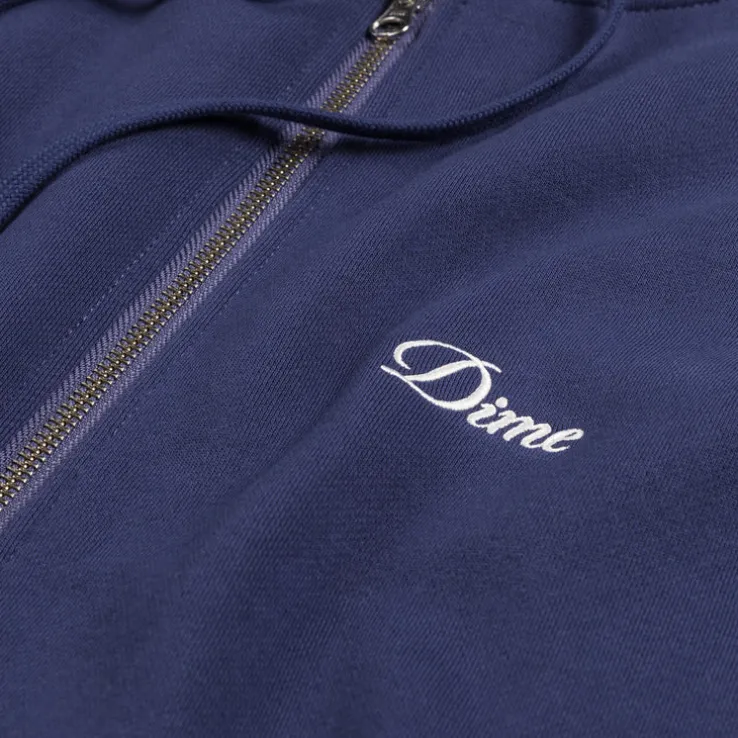Dime Cursive Zip Hoodie