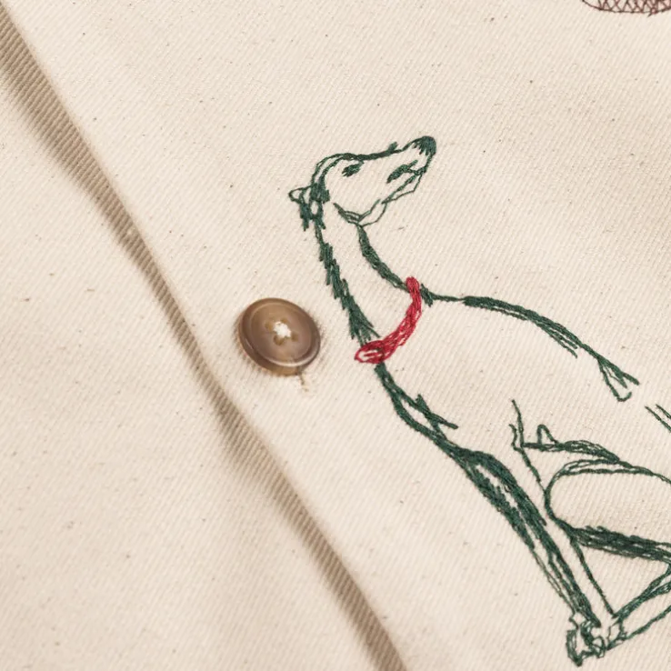 Drole de Monsieur La Chemise Brodée Country Club
