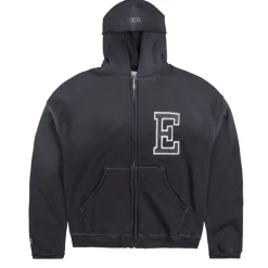 ERL Varisity Oversized Zip-Up Hoodie