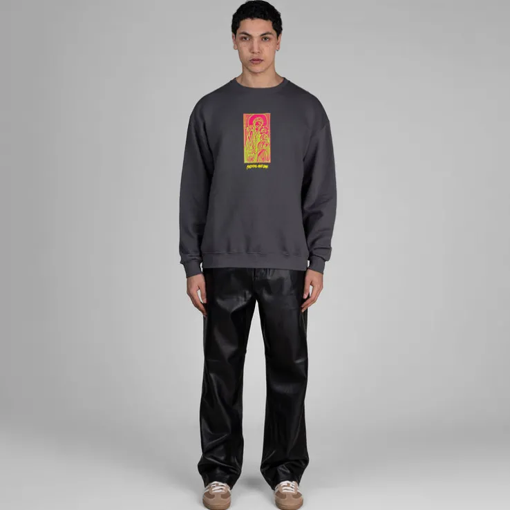 Fucking Awesome Hate The Pain Away Crewneck