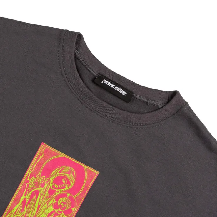 Fucking Awesome Hate The Pain Away Crewneck