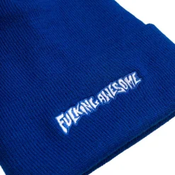 Fucking Awesome Little Stamp Embroidered Beanie