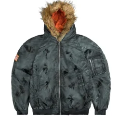 Fucking Awesome Savie Hooded Bomber Jacket