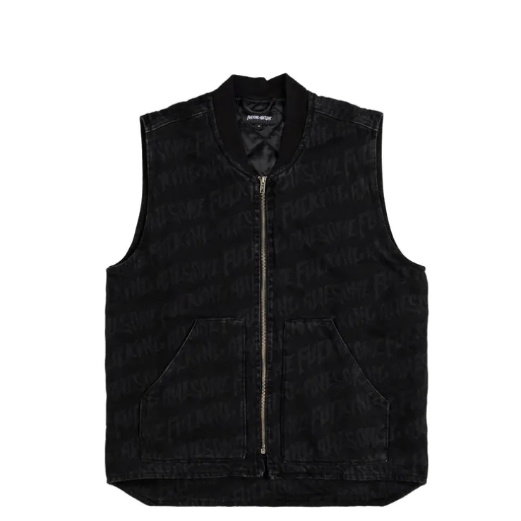 Fucking Awesome Stamp Denim Vest