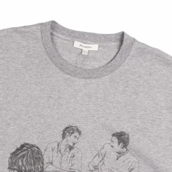 JW Anderson Cafe Scene Printed T-Shirt
