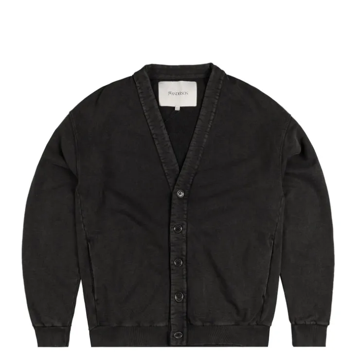 JW Anderson Garment Dye V Neck Cardigan