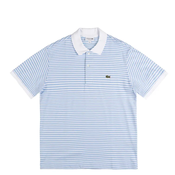 Lacoste Classic Fit Striped Petit Piqué Polo Shirt