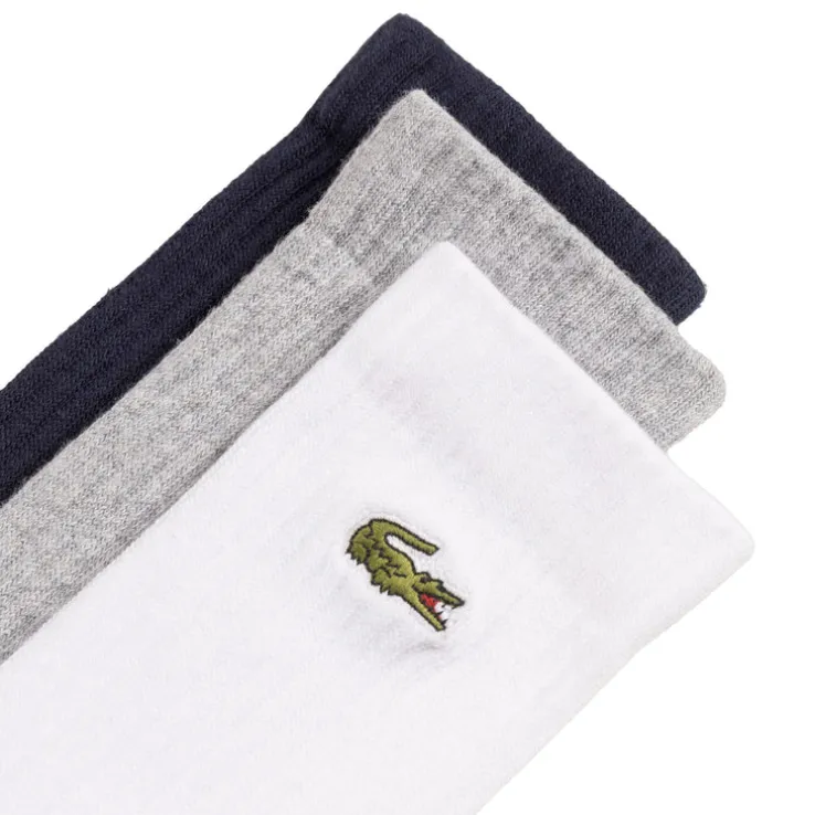 Lacoste High Cut Socks 3-Pack
