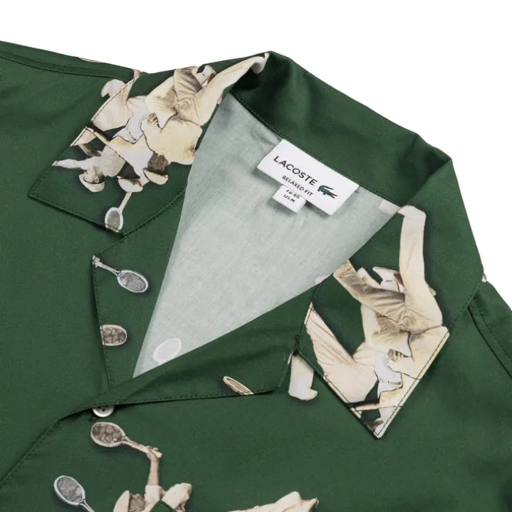 Lacoste Relaxed Fit René Lacoste Print Shirt