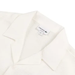 Lacoste Relaxed Fit Shirt With Structured Waffle Look