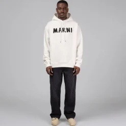 Marni Crayon Logo Print Sweatshirt