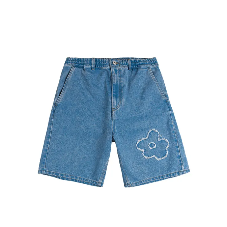 Marni Denim Shorts With Patch Detail
