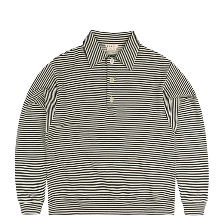 Marni Striped Yarn Dyed Sweatshirt