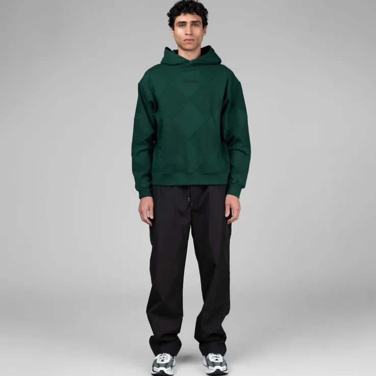 Metalwood Diamond Terry Hooded Sweatshirt