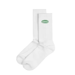Metalwood Oval Logo Crew Sock