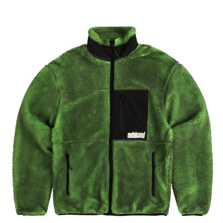 Metalwood Painted Sherpa Fleece Jacket