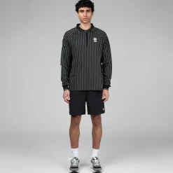 Metalwood Ribbed LS Polo