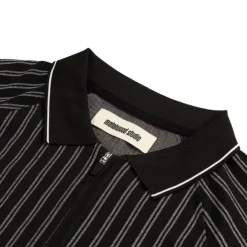 Metalwood Ribbed LS Polo